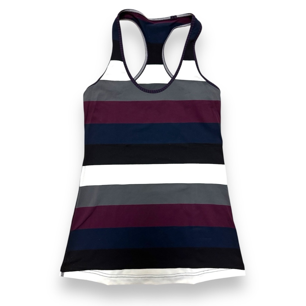 ✨ Lululemon Striped Racerback Tank Top size 2